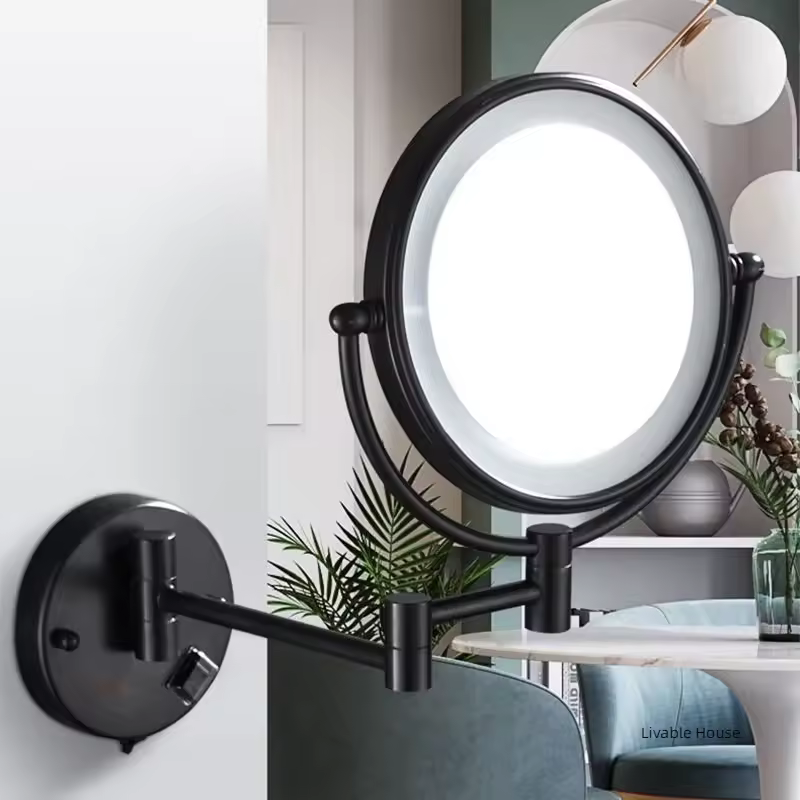 Brass Mirror Round