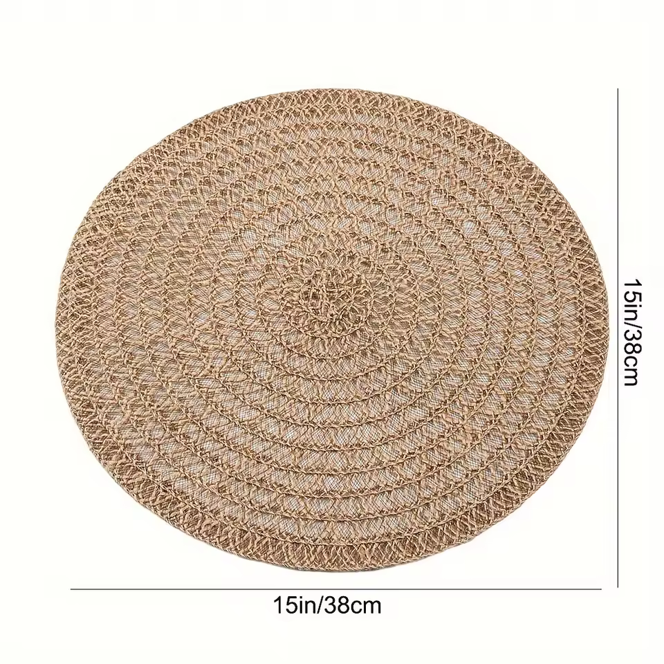 Handwoven Jute Rug view 2