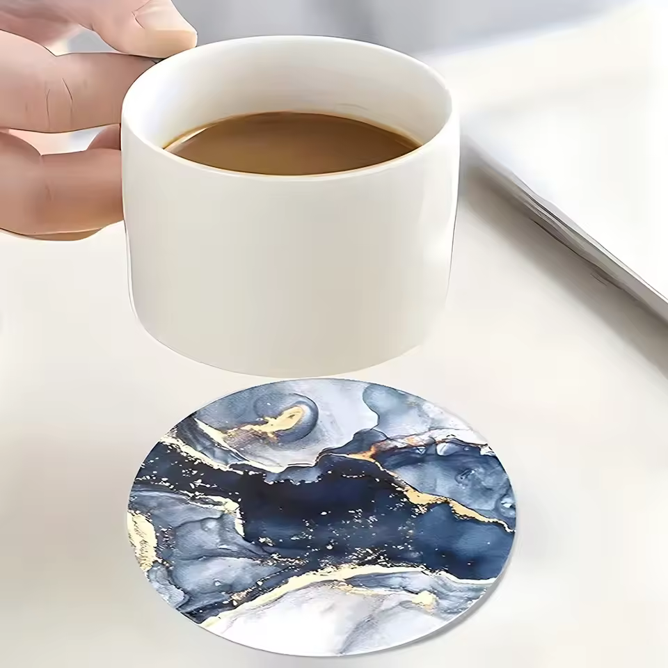 Marble Coaster Set view 2